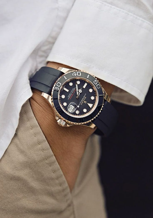 👑⚓ The Captain's Choice — Yacht Master Timepiece! 🕰️💼 is on hot sale ⌚🌟